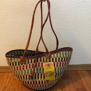 Woven purse